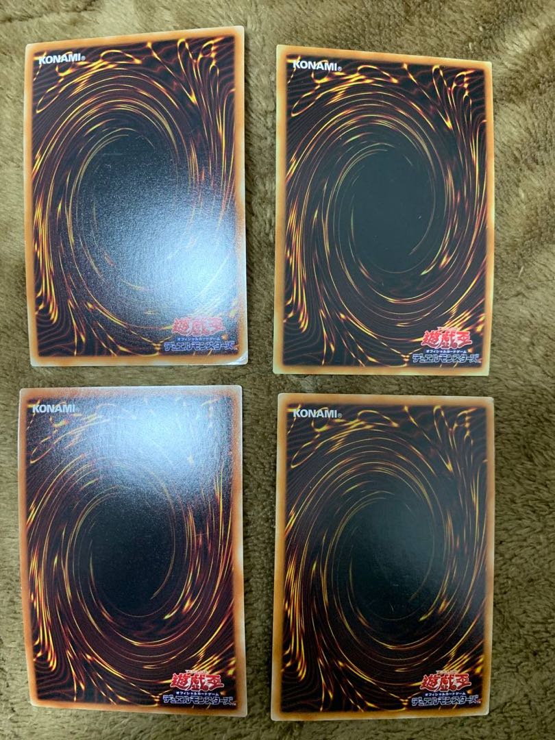 4 sets of Yu-Gi-Oh! Monster Cards