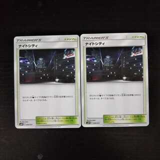 d9 Dark City Beautiful 2-card set, Pokémon Treasurer