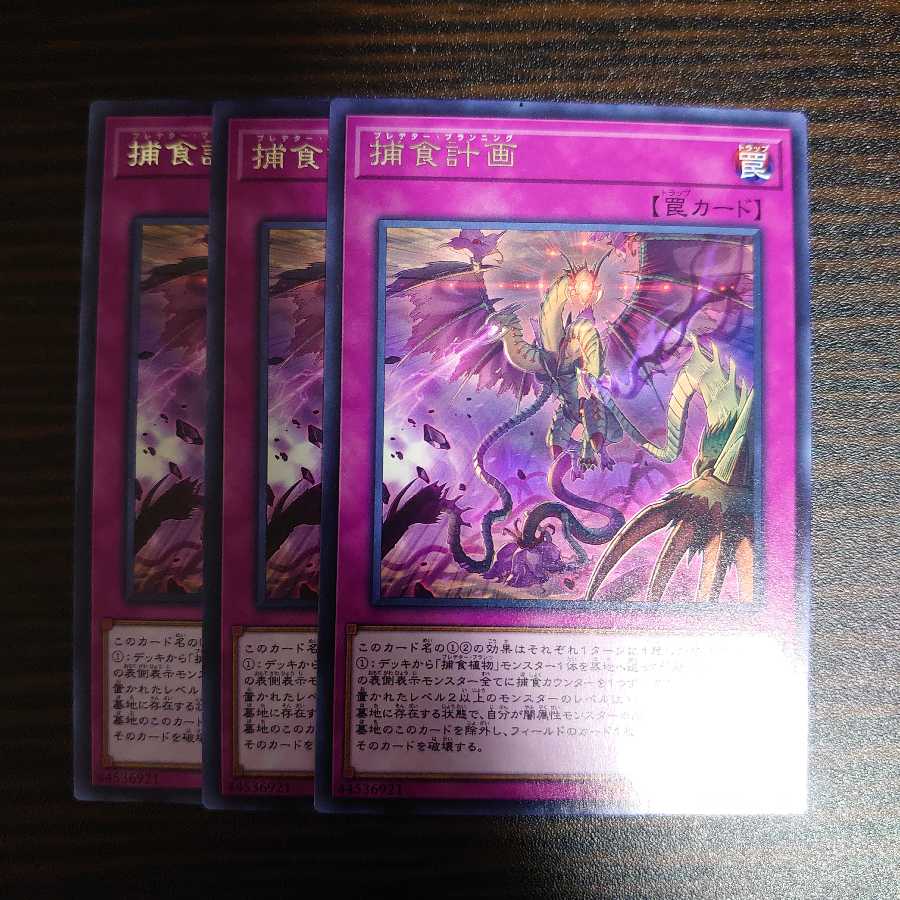 捕食計画 レア　3枚セット