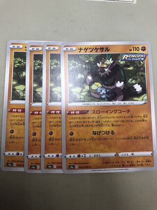 ナゲツケサル 1枚