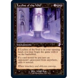 (FOIL)虚空の力線/Leyline of the Void《英語》【TSR】