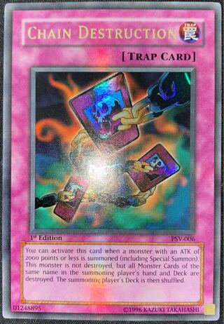Yu-Gi-Oh Chain Destruction English 1st Ultra