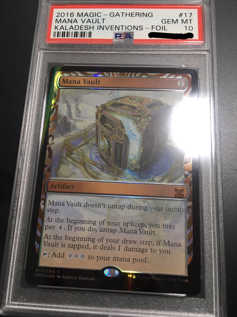 Mana Vault MPS PSA10 1枚