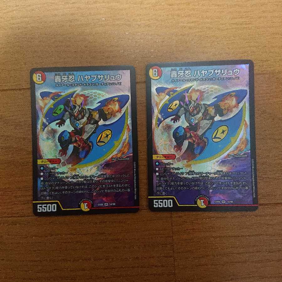 轟牙忍 ハヤブサリュウ 二枚セット