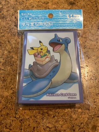 Official Sleeve Pikachu&Lapras Deck Shield