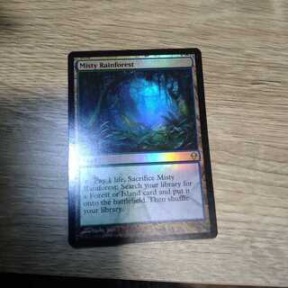 霧深い雨林　初版　foil