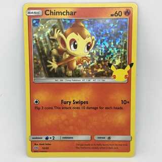 ポケモンカード 海外 マクドナルド限定 ヒコザル・ ホロ 25周年 プロモ 英語 1枚