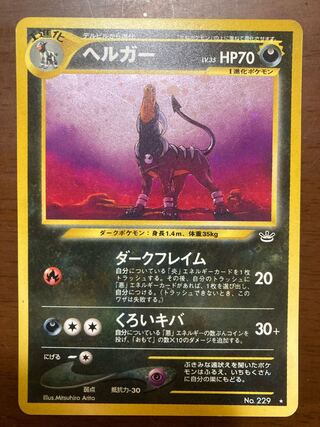 よよよ様専用　ヘルガー　旧裏