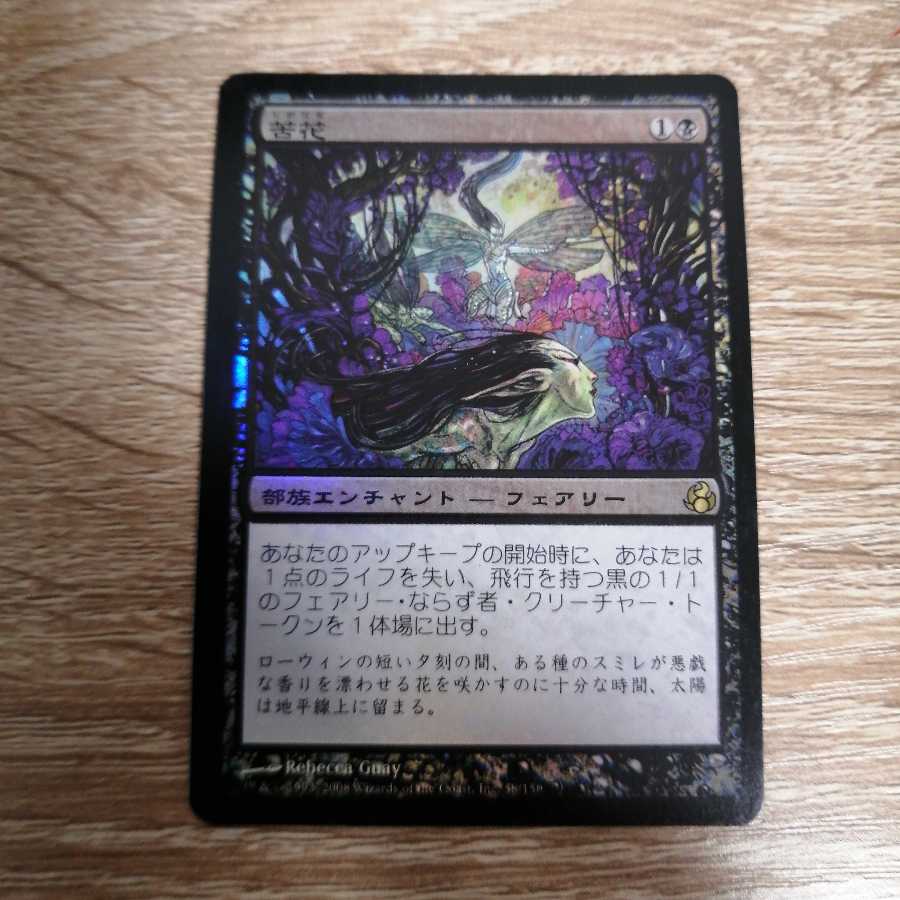 苦花 日本語 foil モーニングタイド 1枚