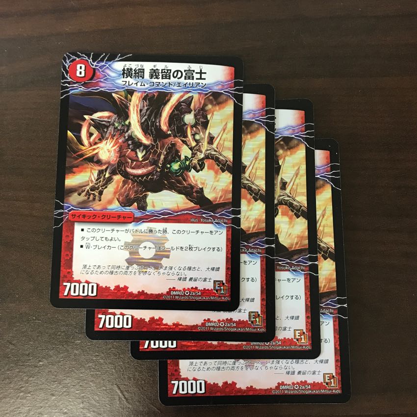 横綱義留の富士 1枚