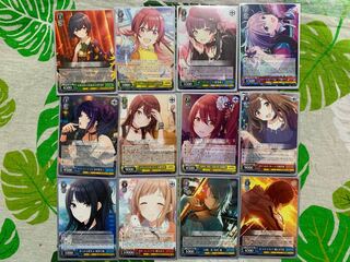 Weiss Schwarz Shiny Colors RR, 1 set of all types