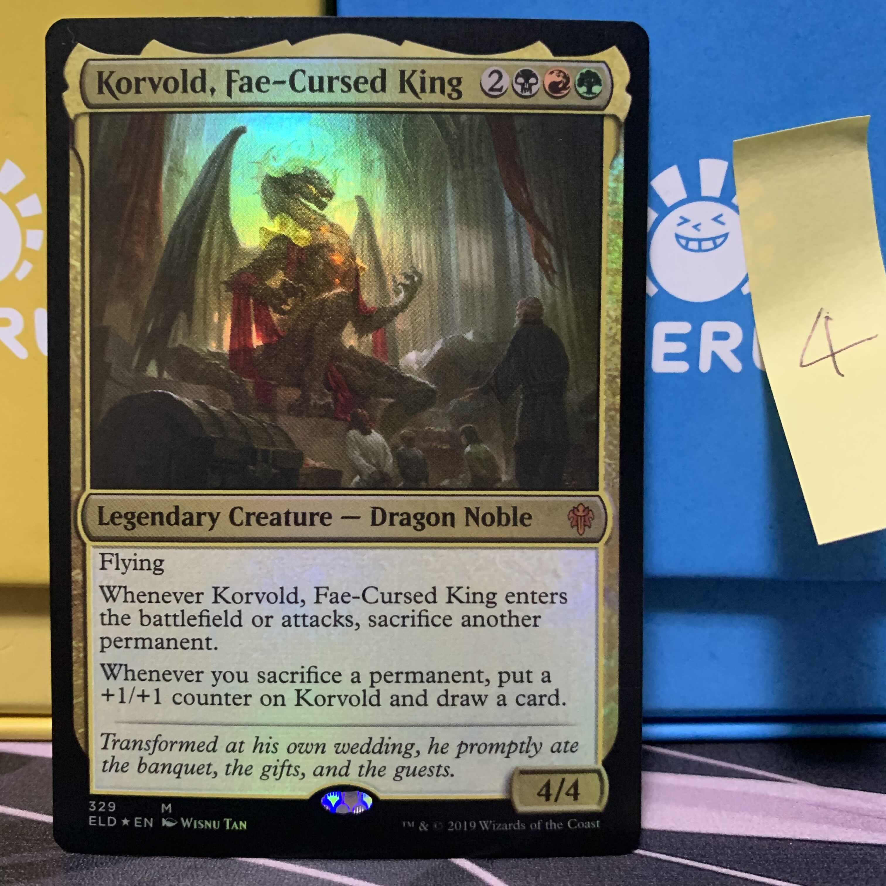 フェイに呪われた王、コルヴォルド Foil ④