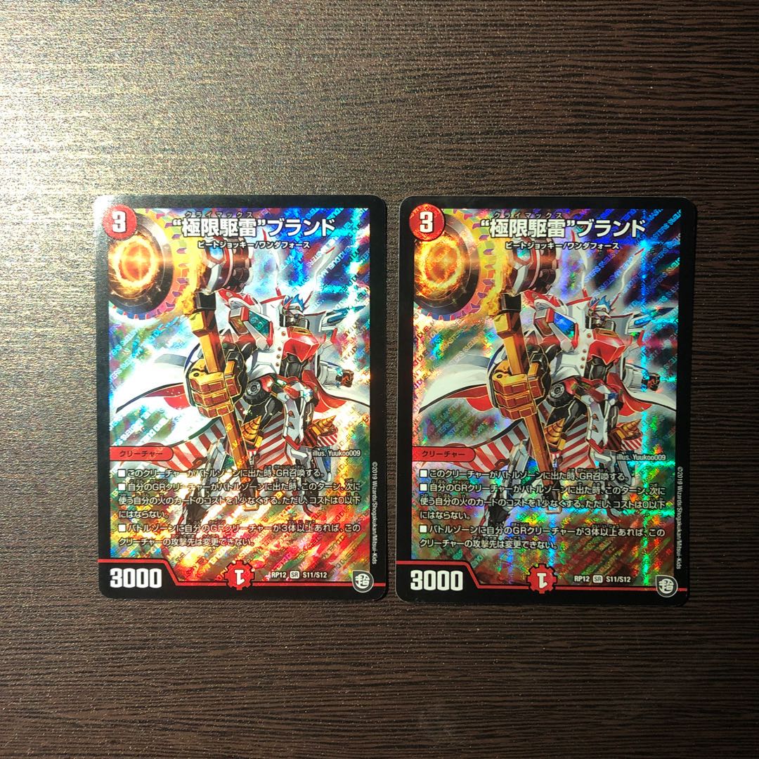 “極限駆雷”ブランド 2枚