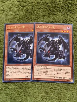 真紅眼の幼竜 レア2枚