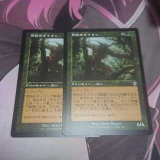 原始のタイタン 旧枠 2枚