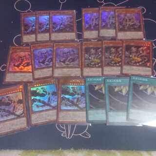 溟界デッキパーツ 3枚ずつ ＋デッキ構築お助けカード