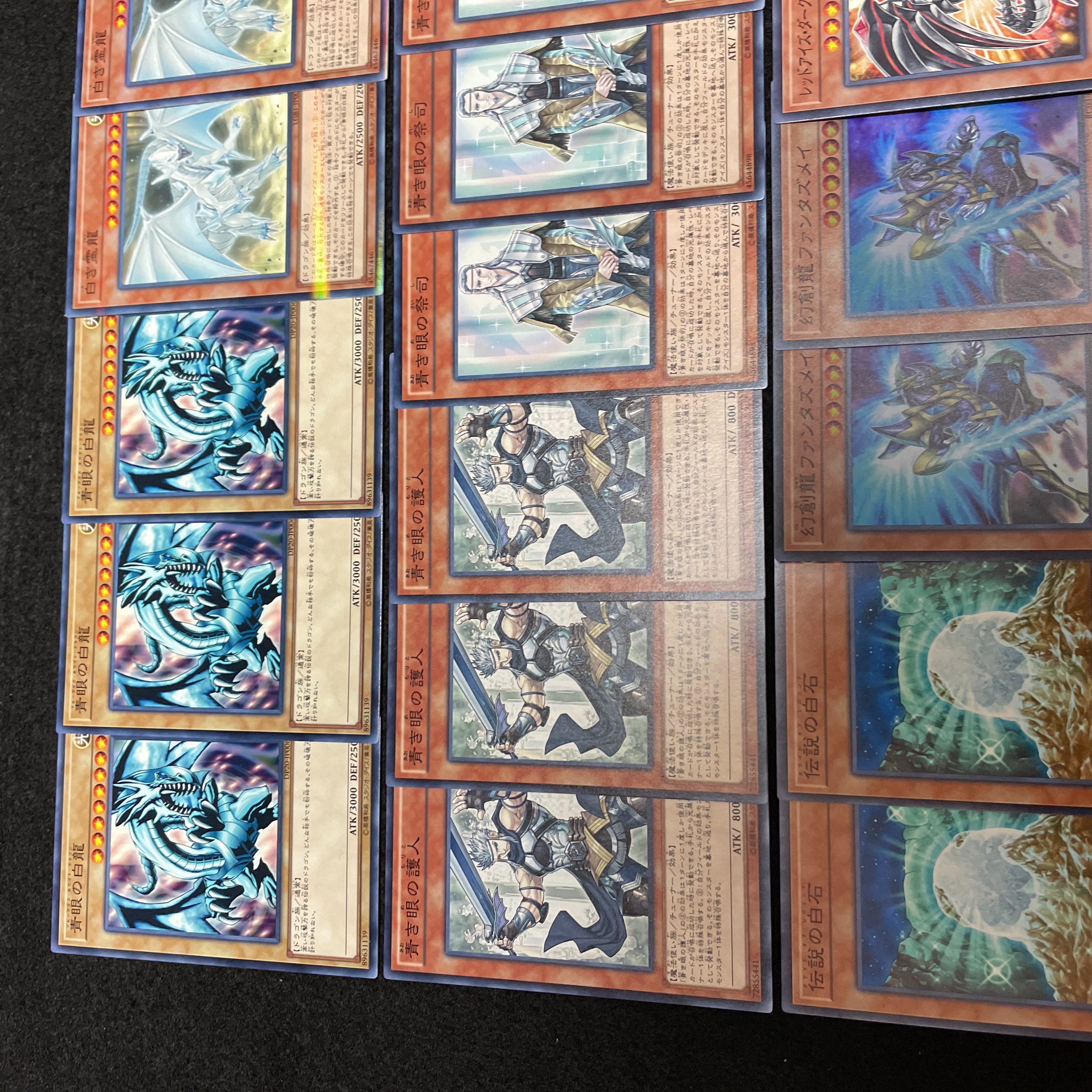 遊戯王 No.440 青眼 デッキ40枚＋15枚 青眼の白龍