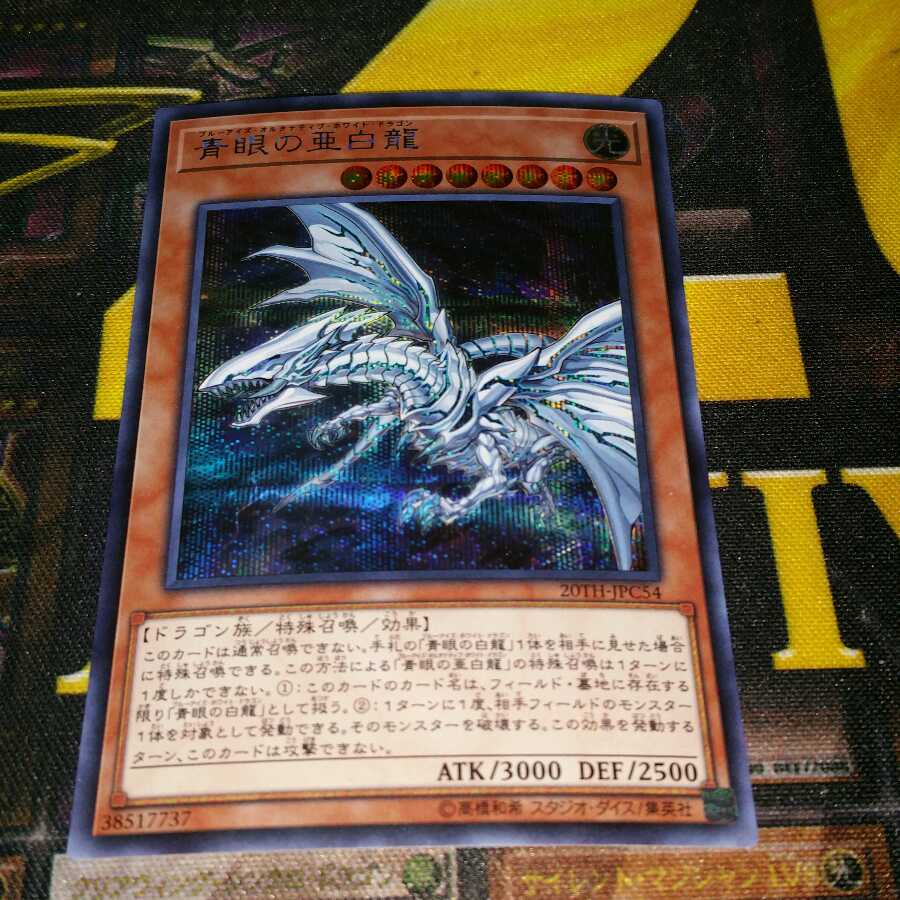 遊戯王 青眼の亜白龍 シク