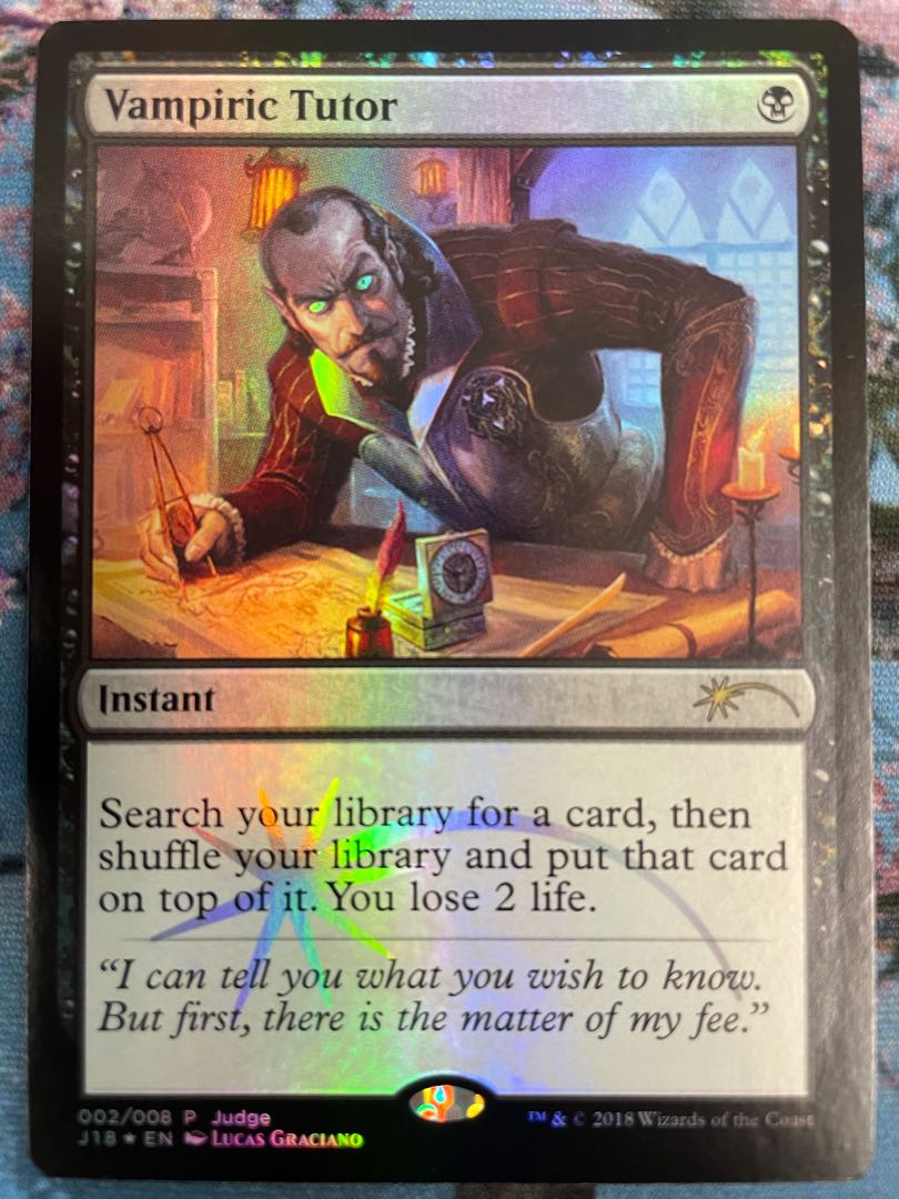 吸血の教示者　ジャッジ褒賞　数量3