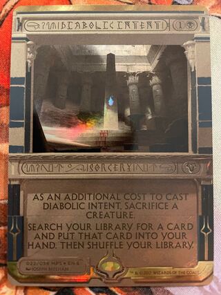 悪魔の意図　英語　MPS foil