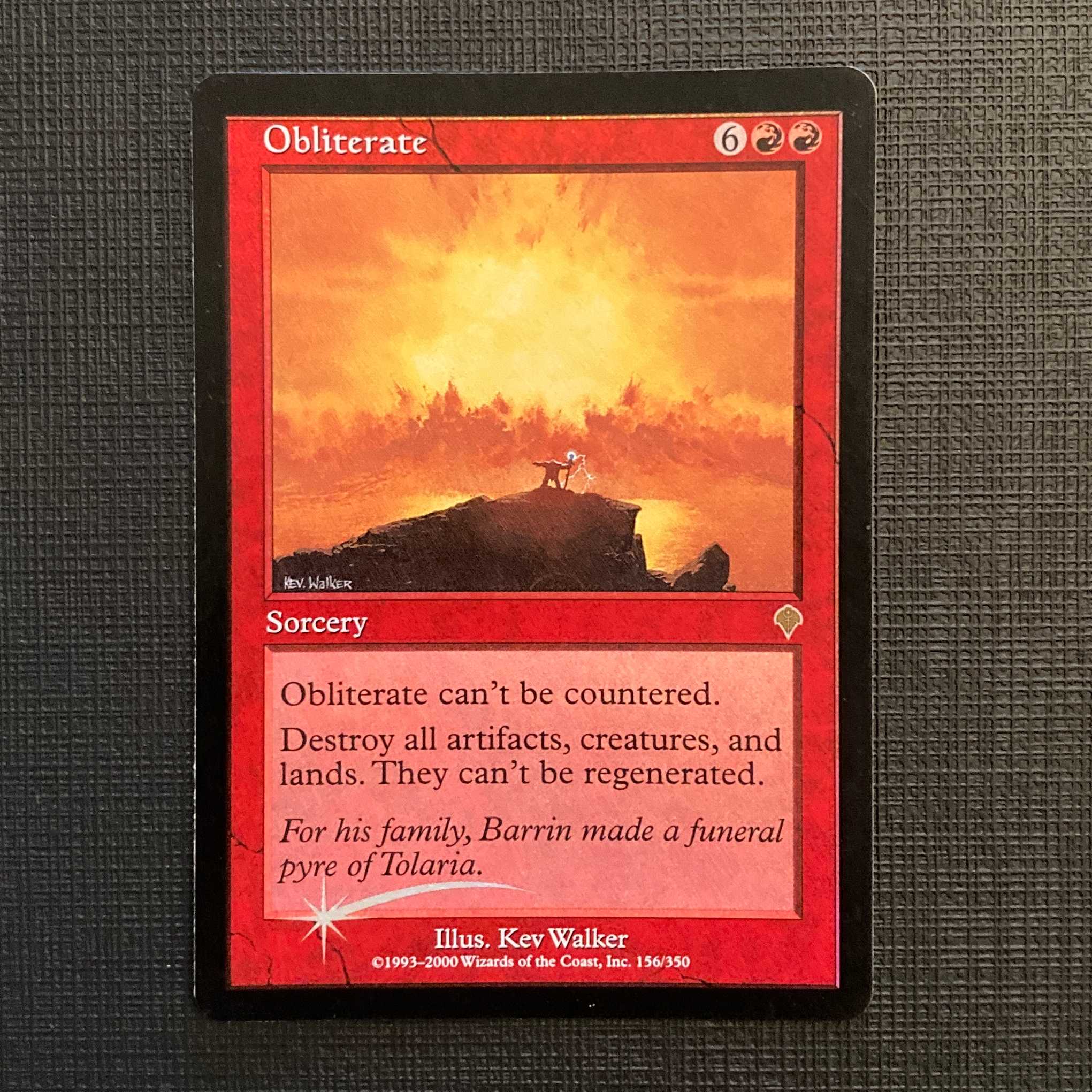 INV [Obliterate] English Old frame Foil