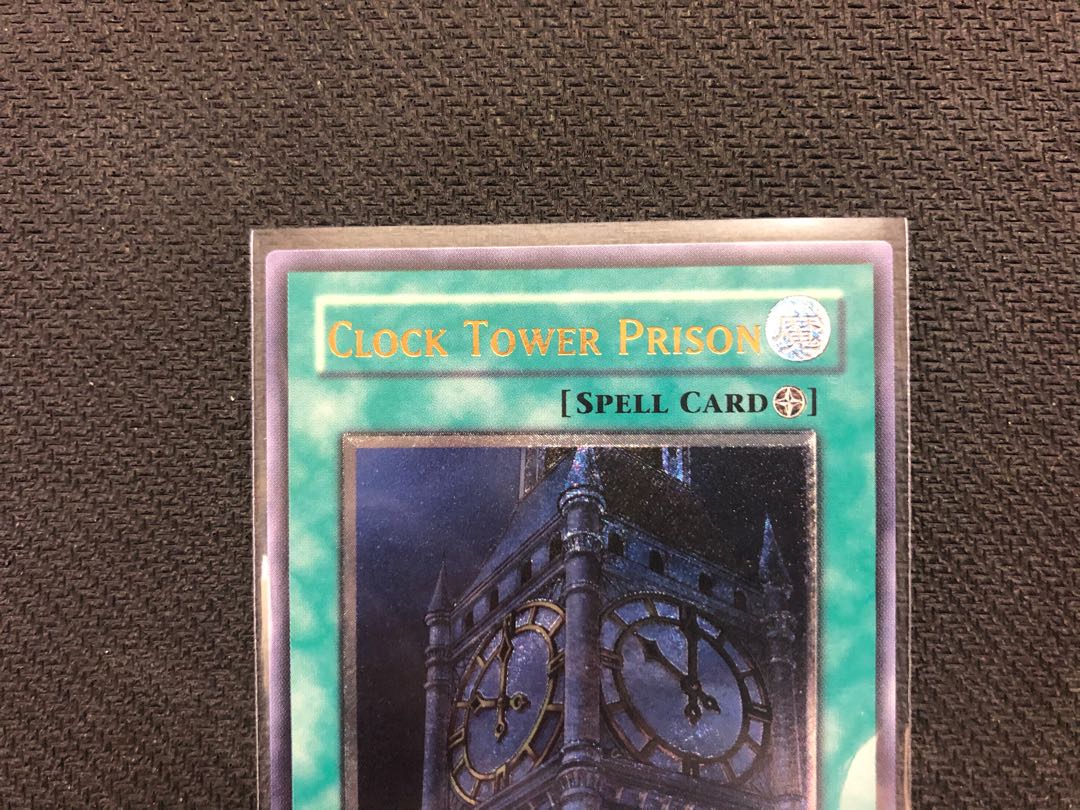 Rare Early Asian English relief Clock Tower Prison 1st EOJ AE