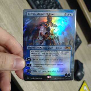 時の支配者、テフェリー　foil 英語