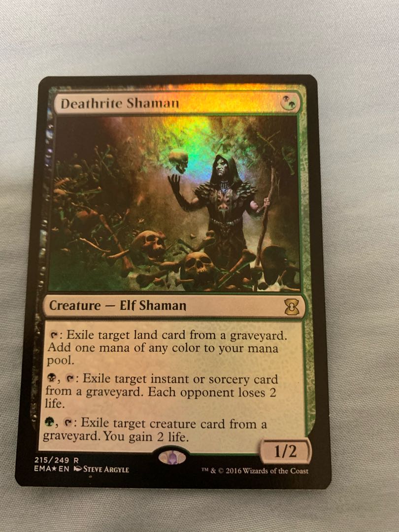 死儀礼のシャーマン 英語foil 二枚セット