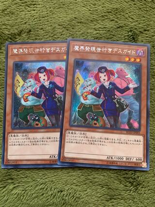 魔界発現世行きデスガイド（イラスト違い版） シークレットレア2枚