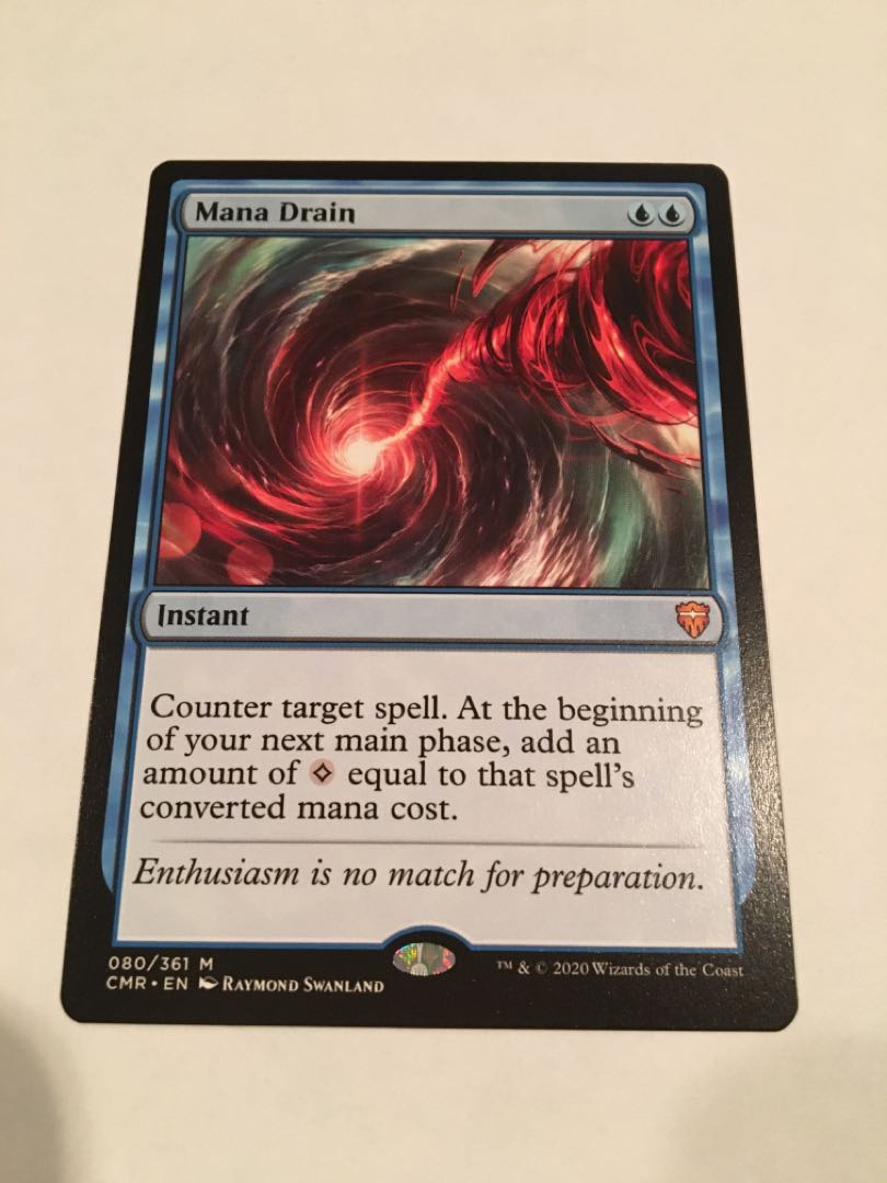 マナ吸収 英語 CMR