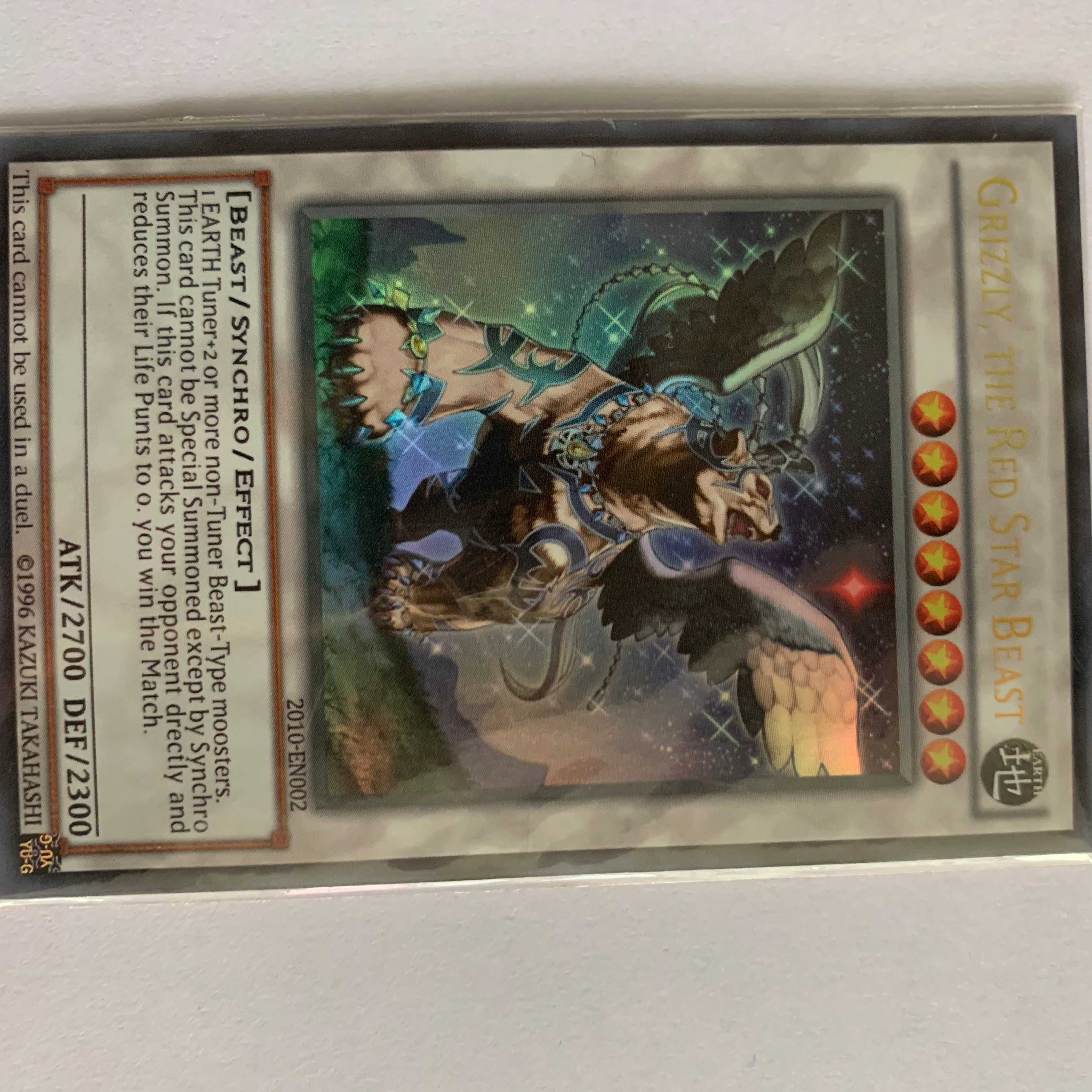 Yu-Gi-Oh! Grizzly, the Red Star Beast 1枚