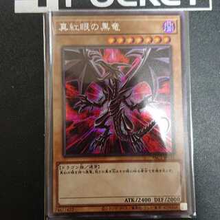 真紅眼の黒竜（イラスト違い版） シークレットレア