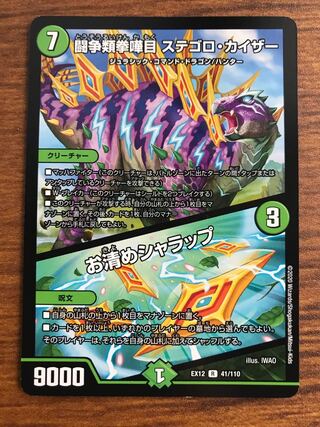 闘争類拳嘩目 ステゴロ・カイザー｜お清めシャラップ