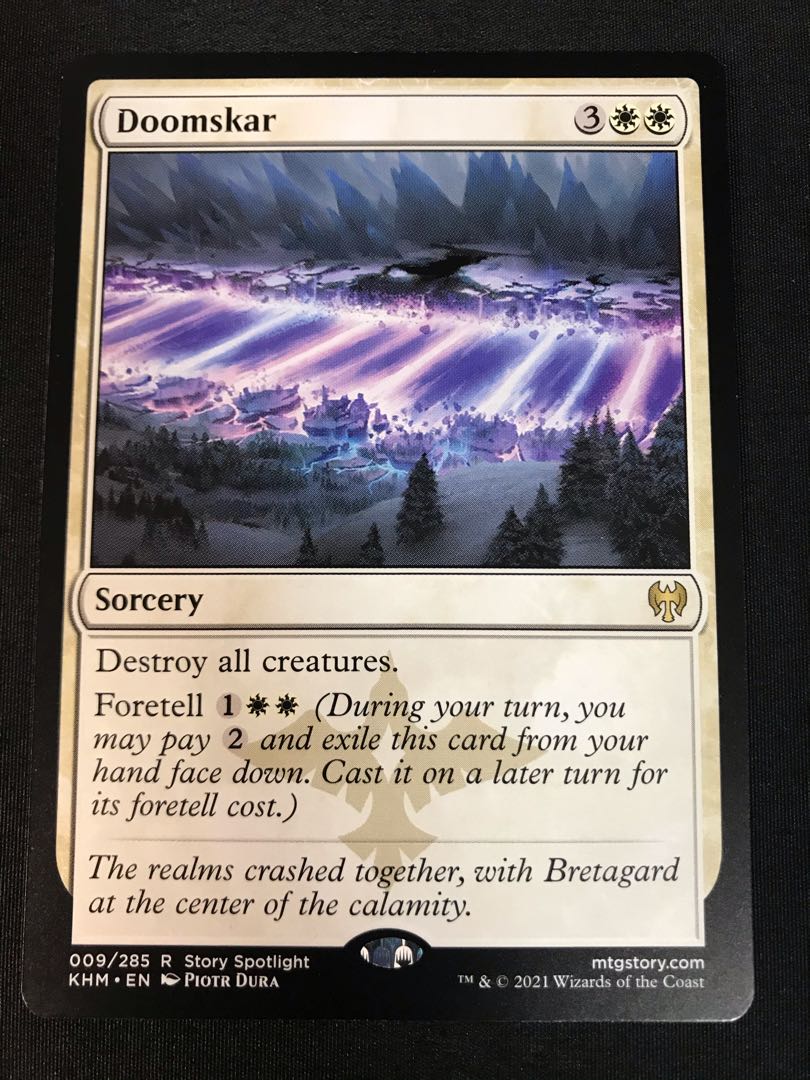 ドゥームスカール/Doomskar 英語4枚 ニアミント