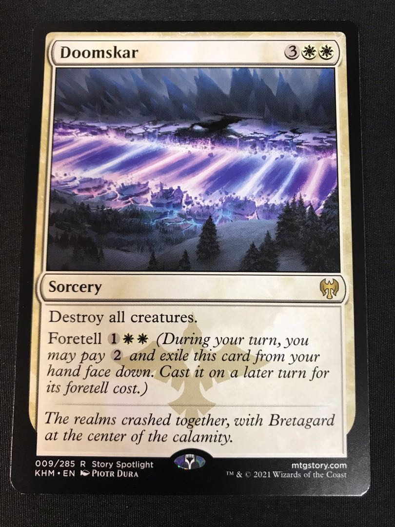 ドゥームスカール/Doomskar 英語4枚 ニアミント