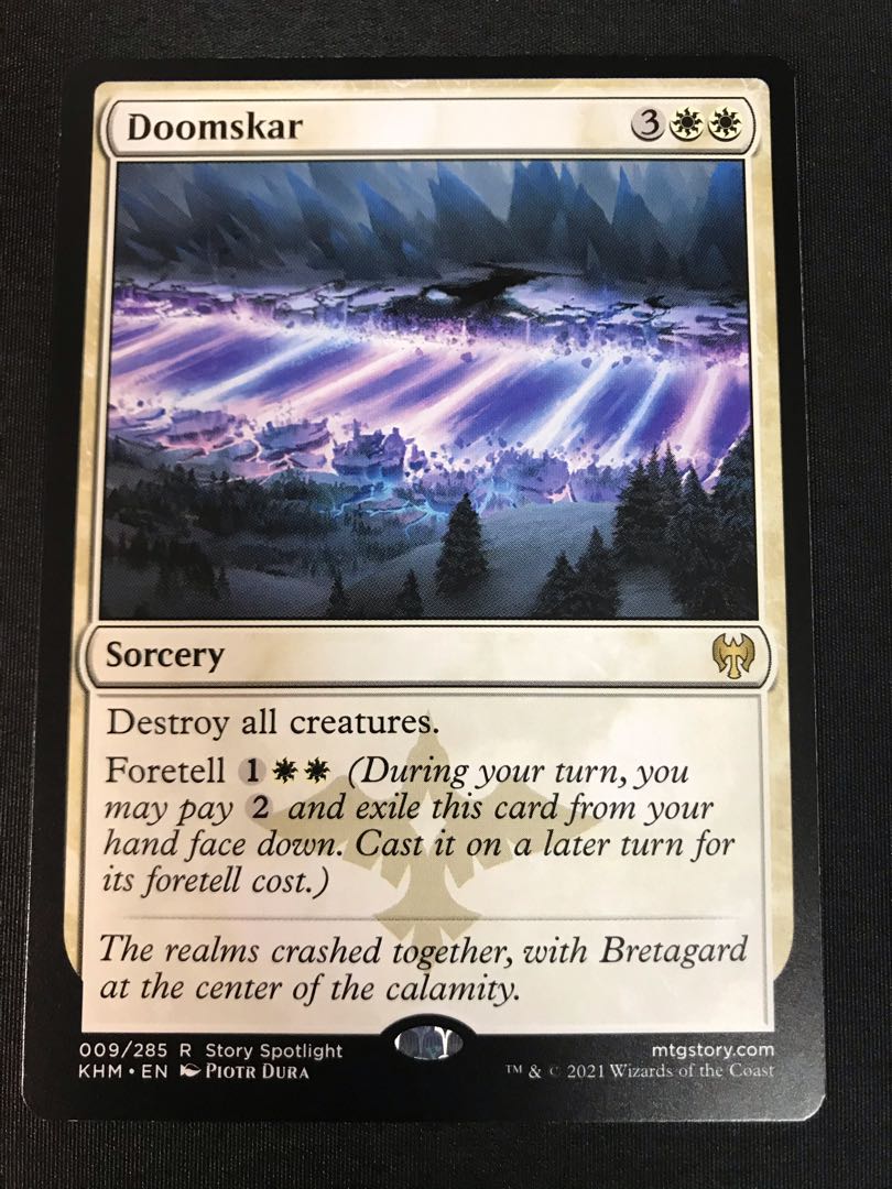 ドゥームスカール/Doomskar 英語4枚 ニアミント