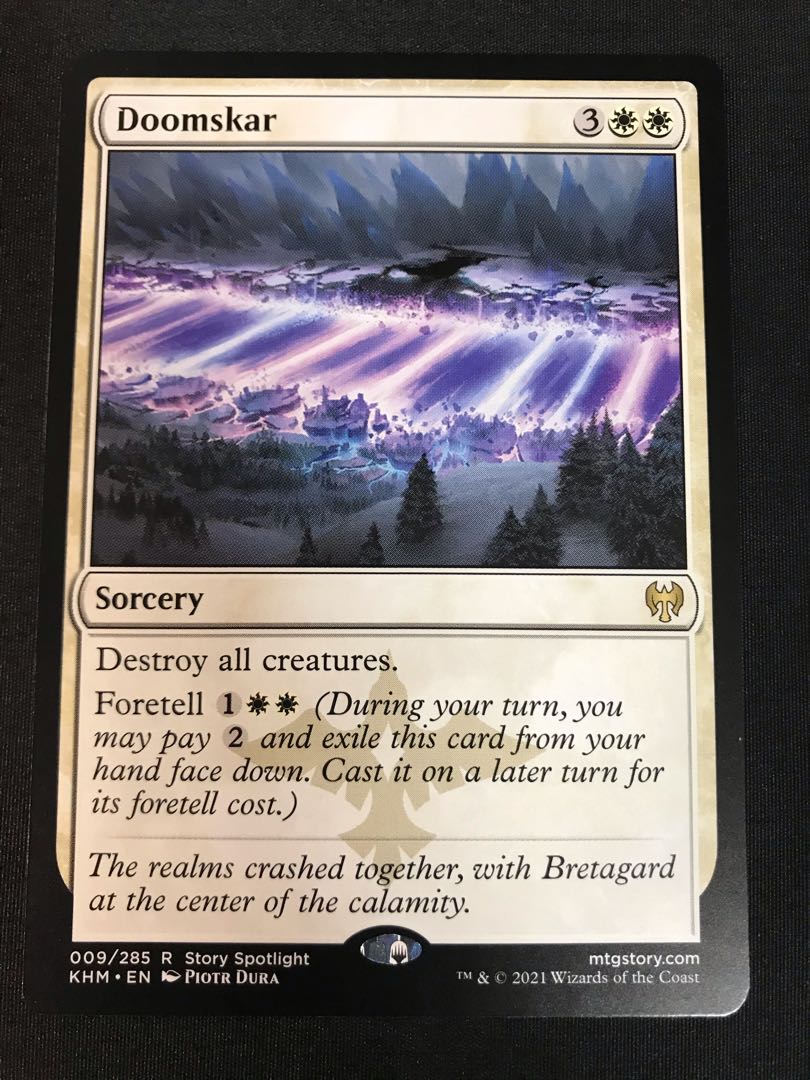 ドゥームスカール/Doomskar 英語4枚 ニアミント