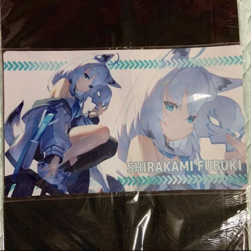 サンクリ2020 ミッドナイトブルー プレイマット 白上フブキ VTuber