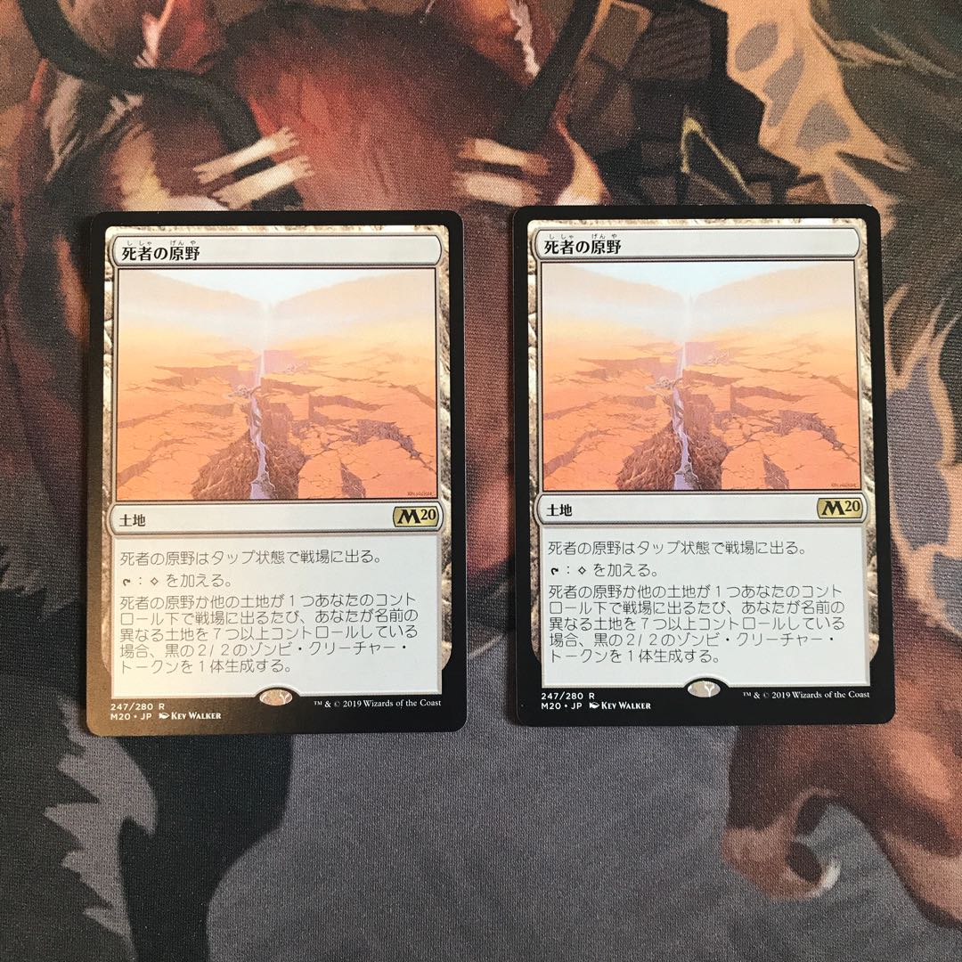 死者の原野 2枚セット