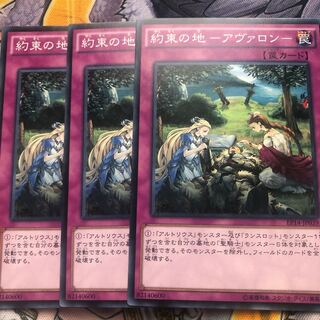 遊戯王　約束の地-アヴァロン- ノーマル3枚セット