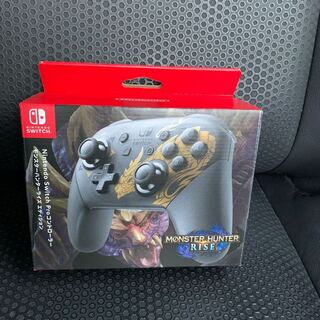 Switch プロコントローラー　モンスターハンターライズ