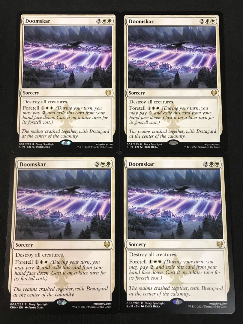 ドゥームスカール/Doomskar 英語4枚 ニアミント