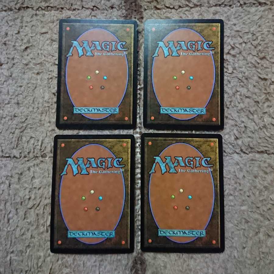 MTG 自然の意志 英語 4枚セット 4枚