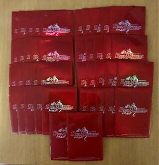 デュエマ 公式スリーブ 赤ロゴ 43枚 絶版