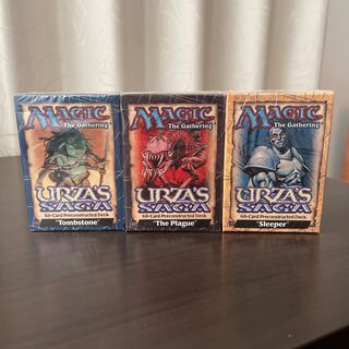 未開封　MTG  ウルザズサーガ英語版　3種セット