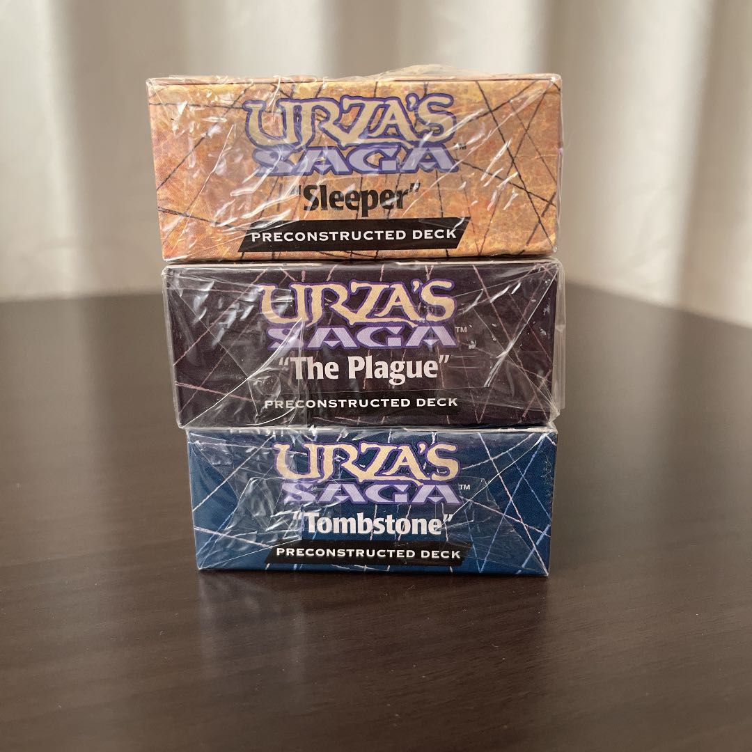 未開封 MTG ウルザズサーガ英語版 3種セット