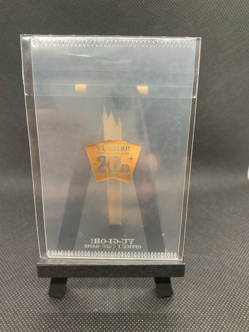 未開封◆ブラック・マジシャン　ステンレス　スリーブ付き　A009 おりおん