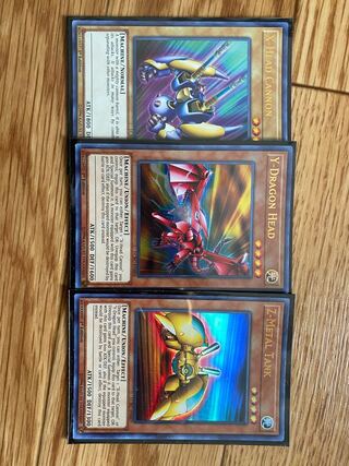 遊戯王　英語　x ヘッドキャノン　y ドラゴンヘッド　z メタルキャタピラー