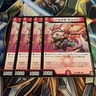 ハエタタ・チュリス　4枚