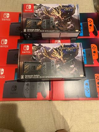 Switch モンハンライズ同梱版　2個